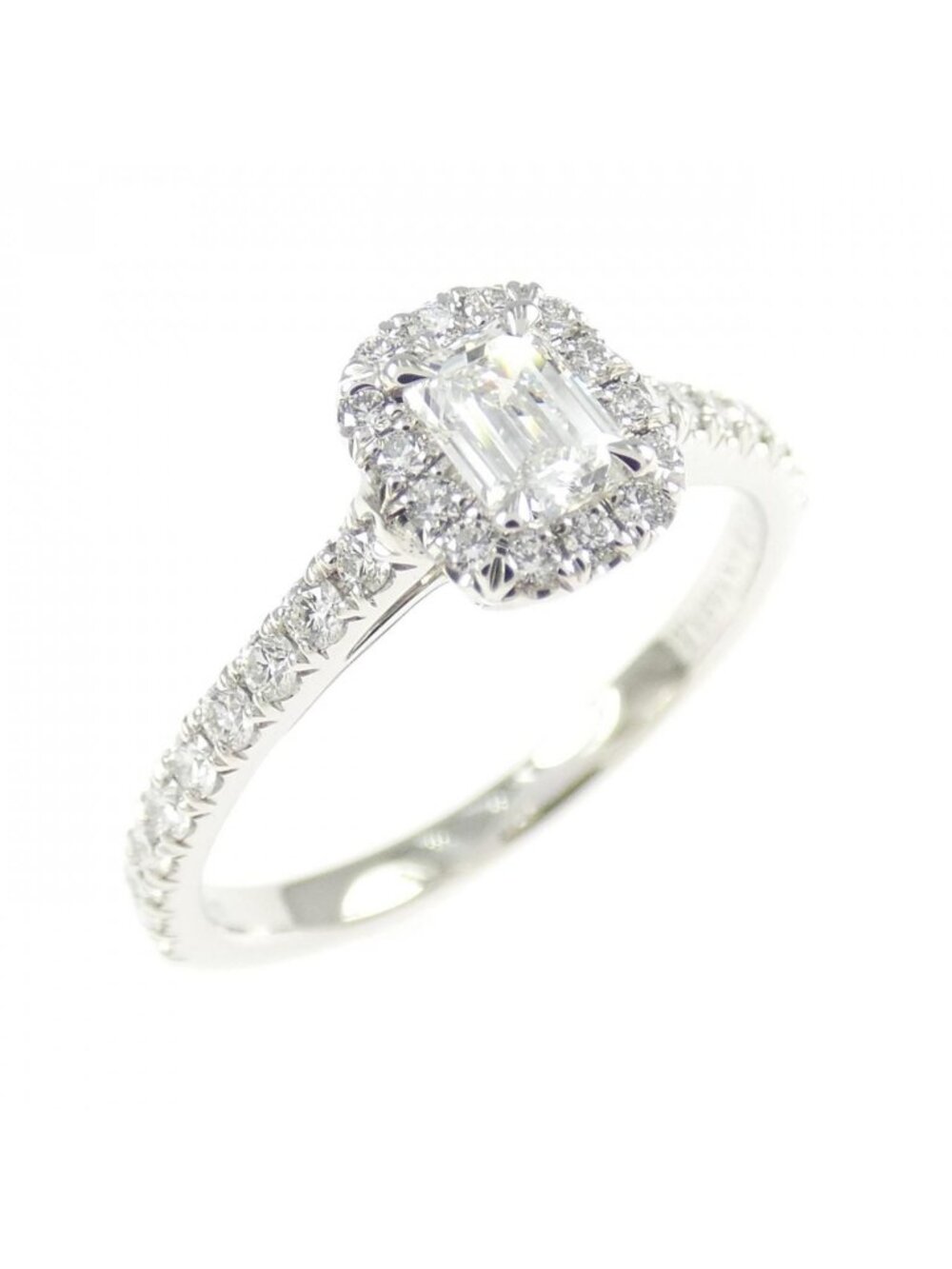Tiffany & Co Soleste Emerald Cut Ring 0.20ct